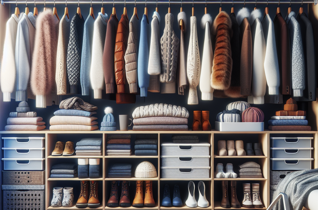 Dicas para Organizar o Closet de Inverno